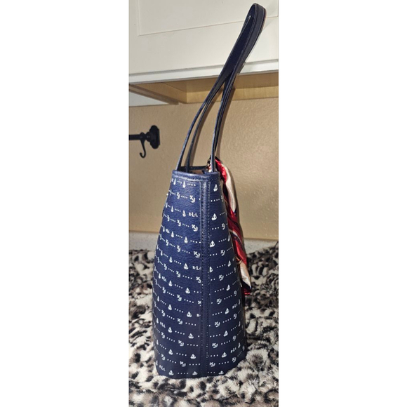 NWT Ralph Lauren Newbury Nautica Classic Tote with scarf - Picture 4 of 10